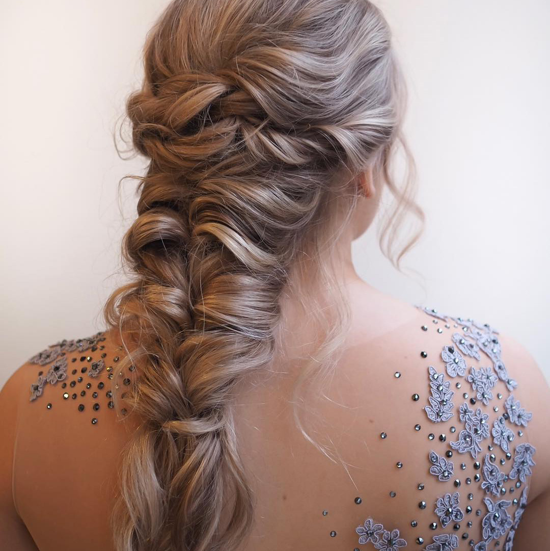 Braided Updo by Elisa Cavén