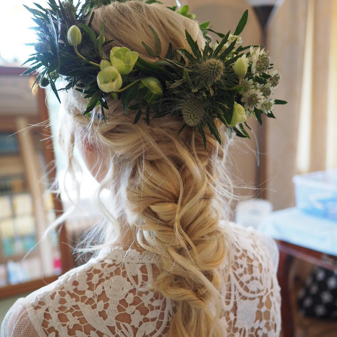 Braided Updo by Elisa Cavén