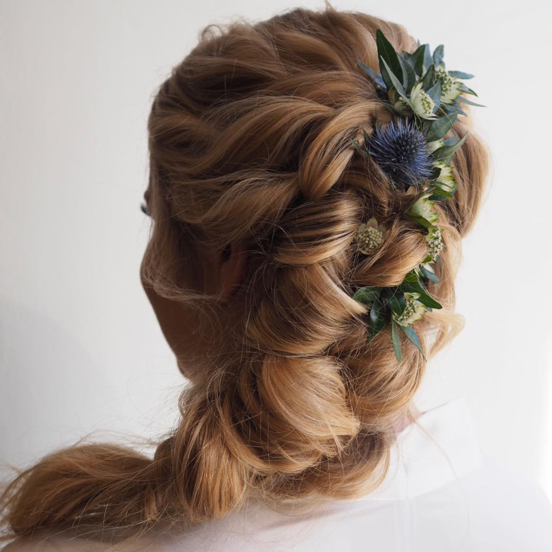 Braided Updo by Elisa Cavén