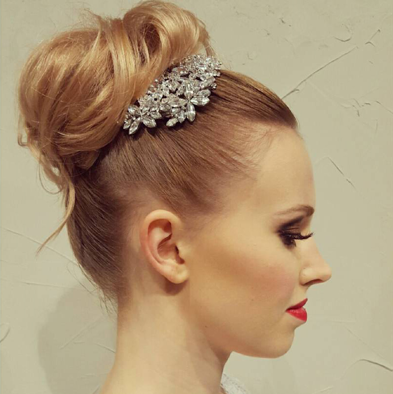 Modern, high updos by Sonja Määttänen