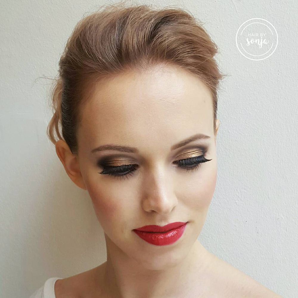 Modern, high updos by Sonja Määttänen