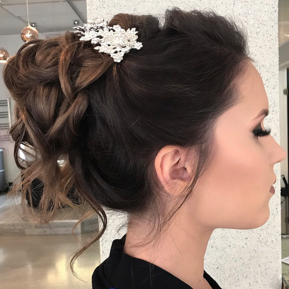 Modern, high updos by Sonja Määttänen