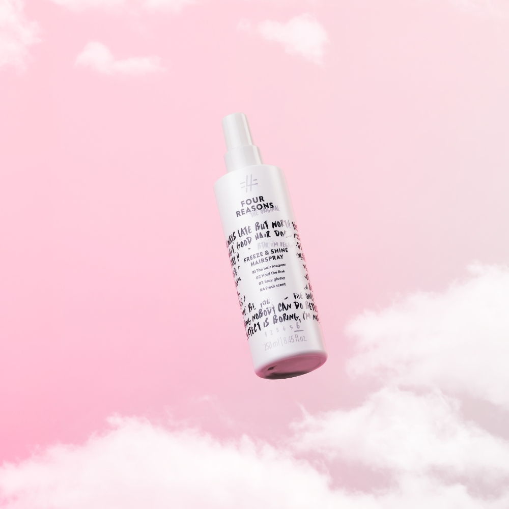 Four Reasons Original Freeze and Shine Hairspray