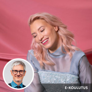 Pitkän hiuksen kerrostus yhdessä Antero Lahtisen kanssa