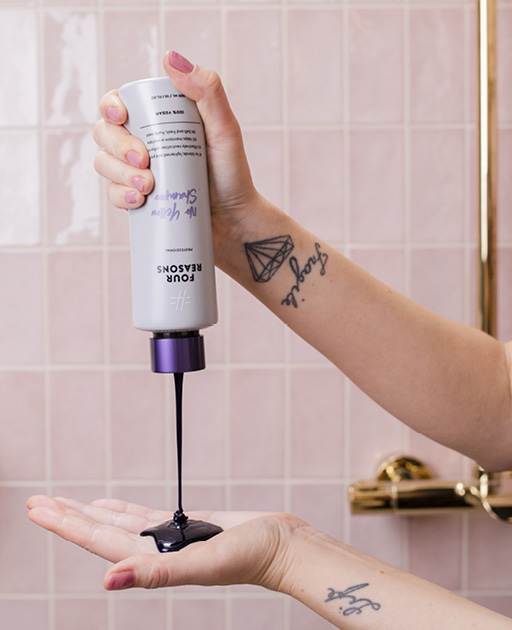 Four Reasons Professional No Yellow Shampoo