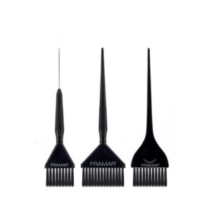 Family Pack Brush Set Black 3 pcs